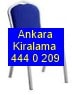 Mavi hilton sandalye Kiralama